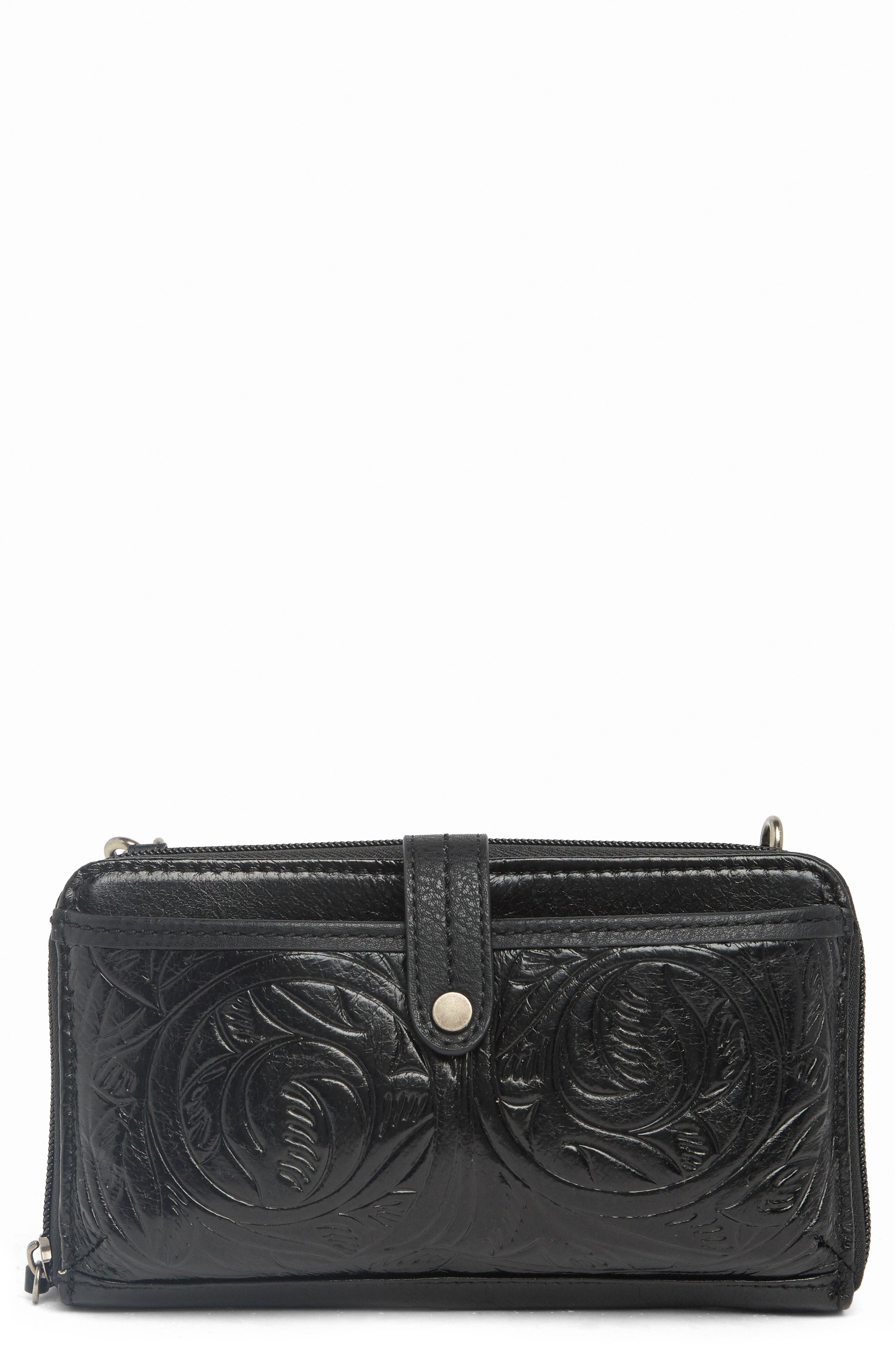 BLACK LEAF EMBOSSED