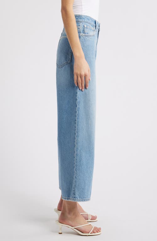 Rails Getty High Waist Crop Wide Leg Jeans In Harbor