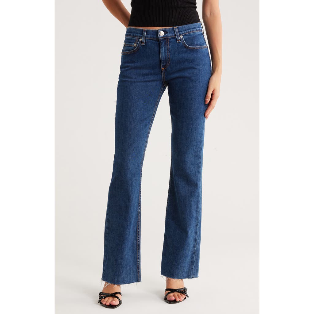 rag & bone Peyton Raw Hem Bootcut Jeans in Lily at Nordstrom Rack, Size 23