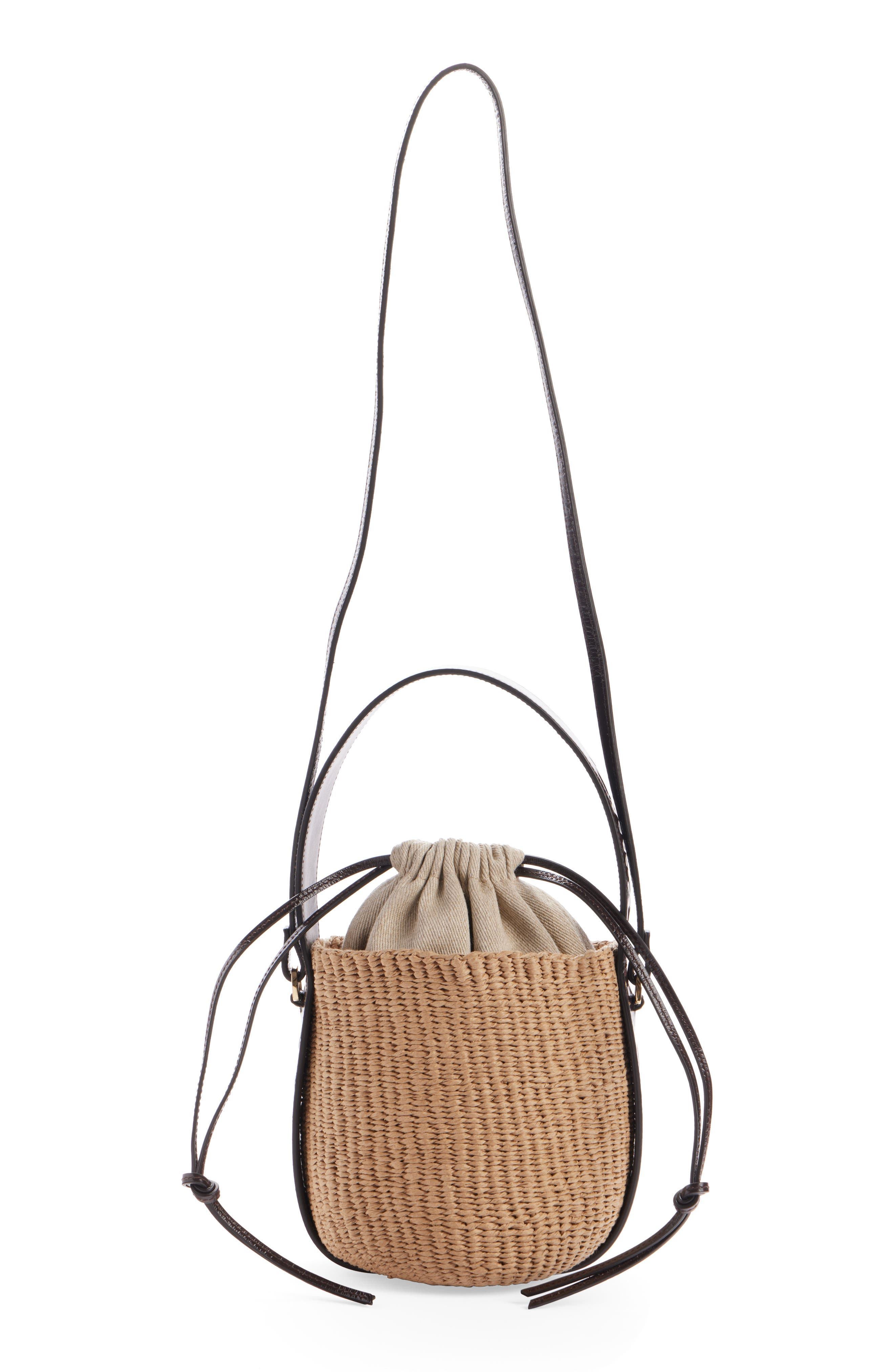 Woody Basket Bucket Bag, Alternate, color, KOHL BROWN 24X