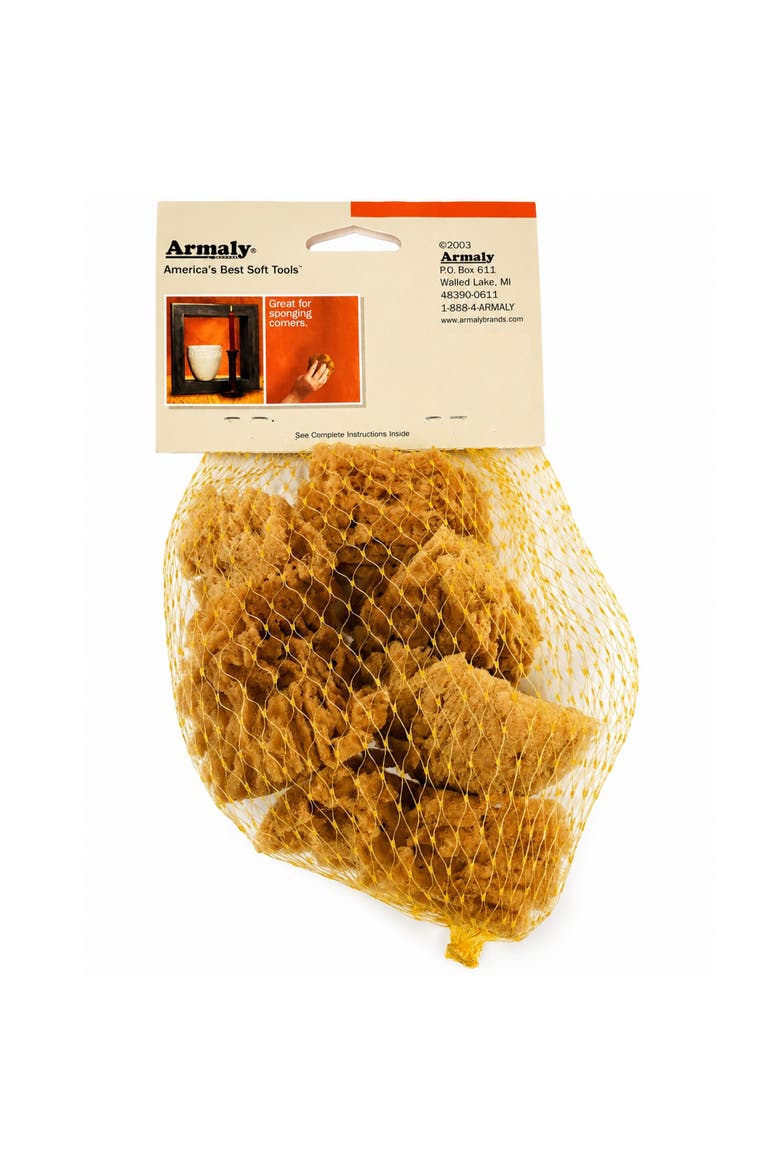 Natural Craft and Edge Sponges, Alternate, color, Multicolored