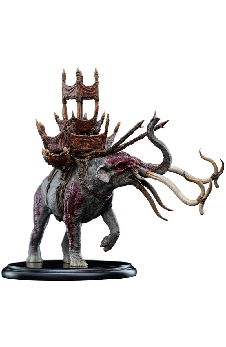 Weta Workshop Lotr - Mumak In Battle Miniature Statue, Main, color, 