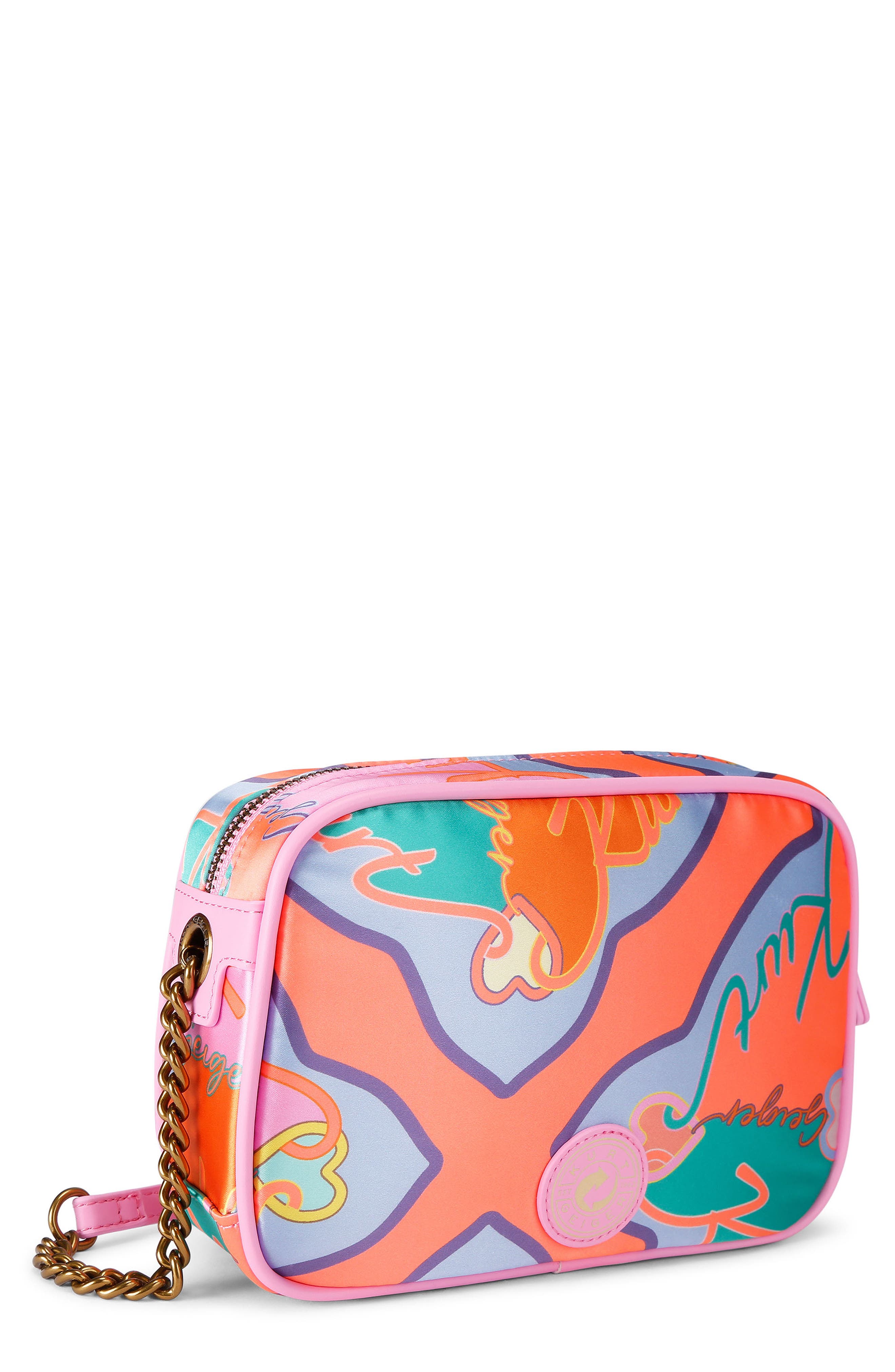 Kurt Geiger London Hoxton Recycled Polyester Camera Bag, Alternate, color, Pink