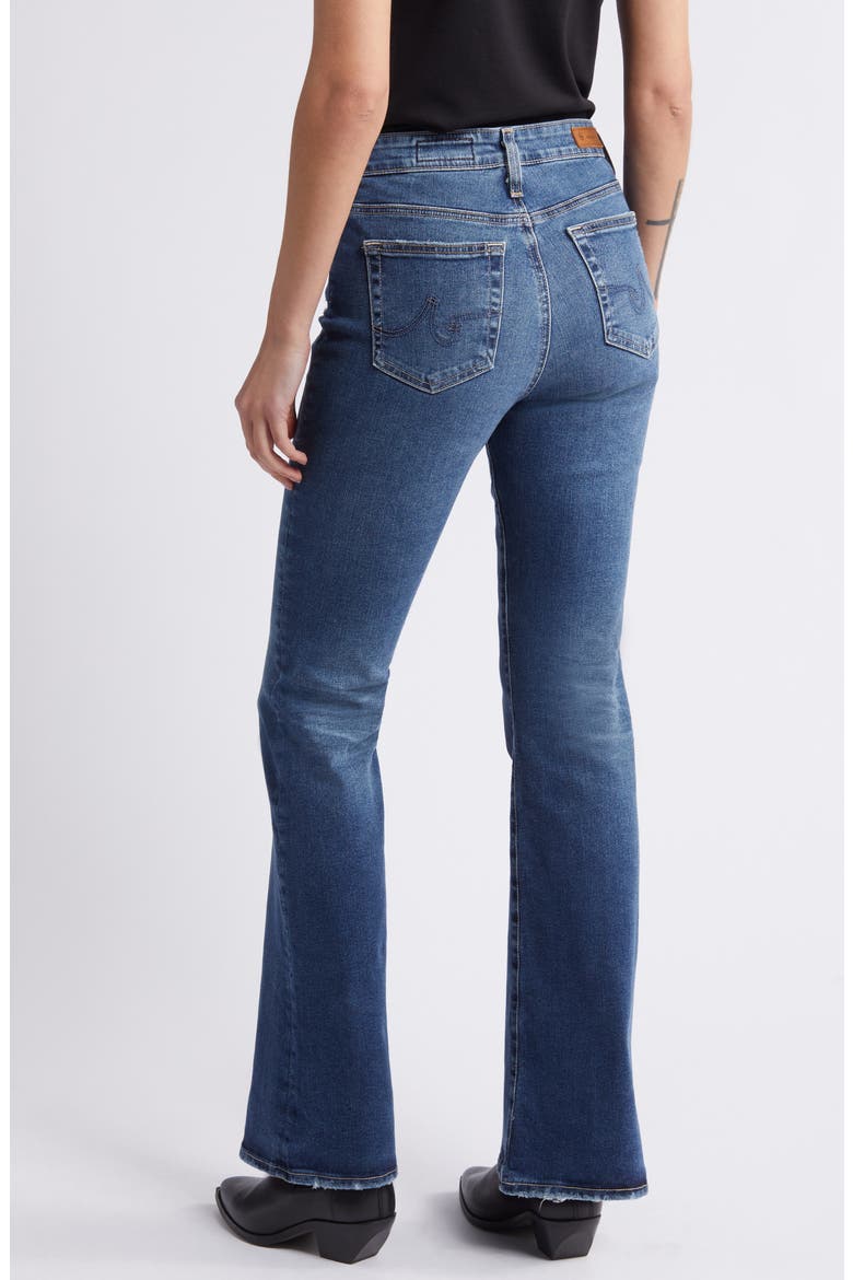 Farrah High Waist Bootcut Jeans, Alternate, color, 12 YEARS PROPHECY