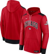 Nike Men's Nike Red/Black Chicago White Sox 2025 City Connect Authentic Collection Performance Pullover Hoodie