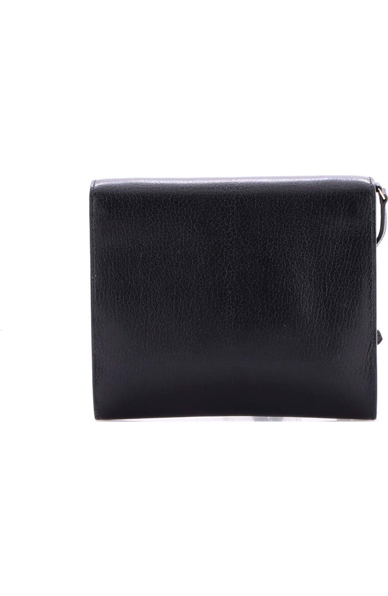 Pre-Owned Hermes Cinhetic To Go Wallet Chevre Chamkila, Alternate, color, Noir