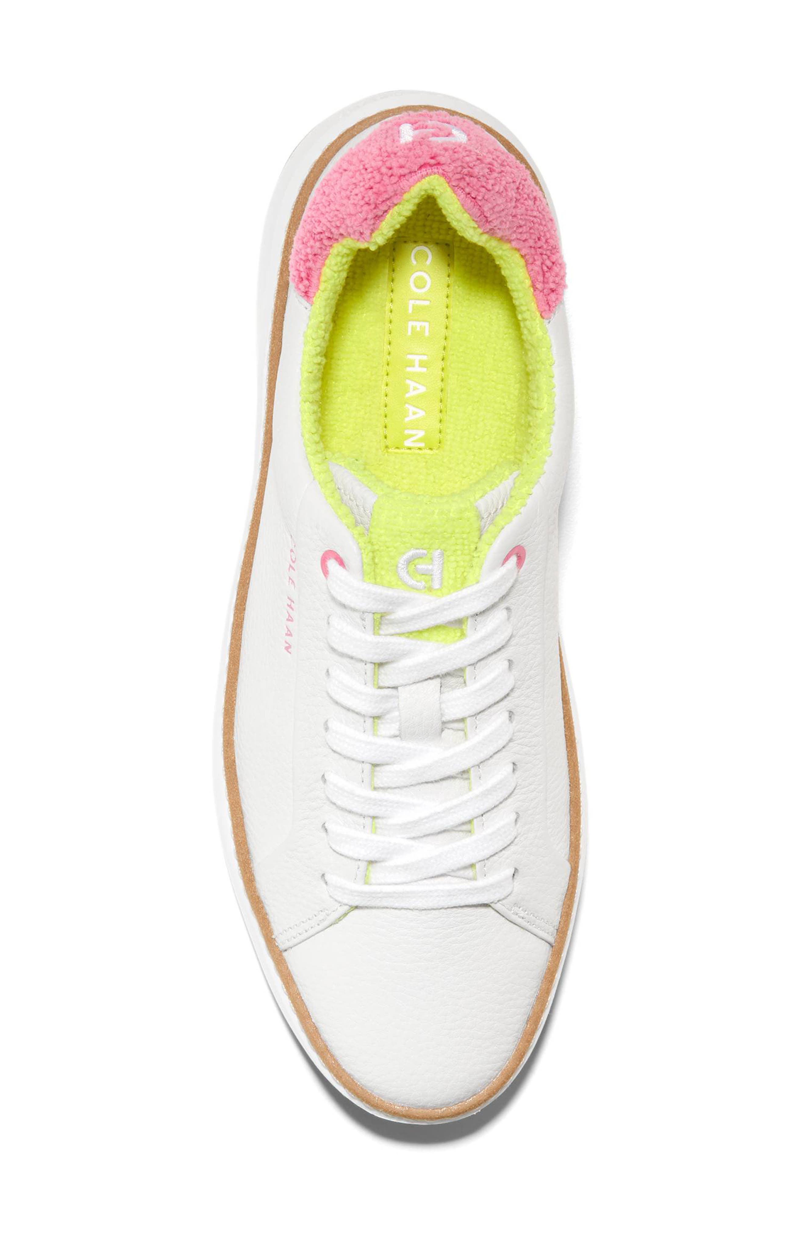 GrandPro Topspin Platform Sneaker, Alternate, color, OPTIC WHITE TUMBLED