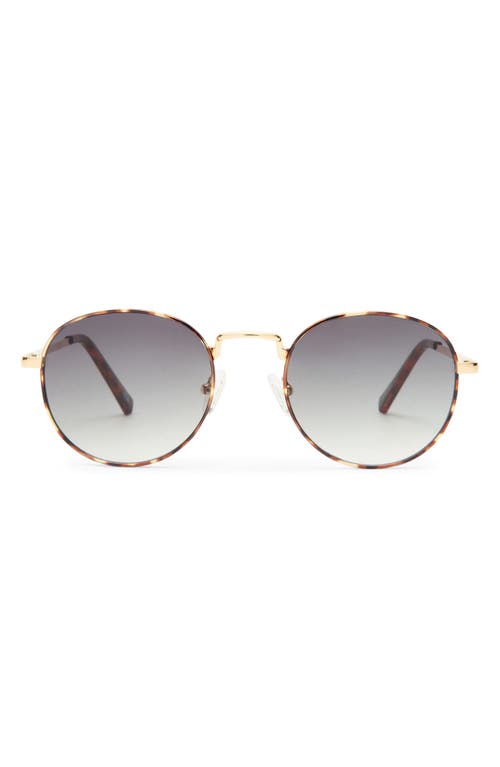 Le Specs Lost Legacy 51mm Gradient Round Sunglasses In Multi
