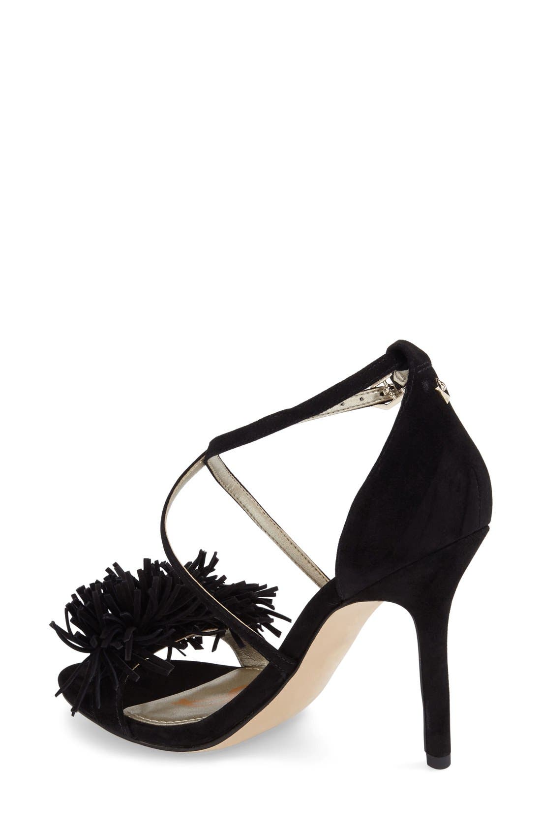 Sam Edelman 'Aisha' Fringe Sandal, Alternate, color, 