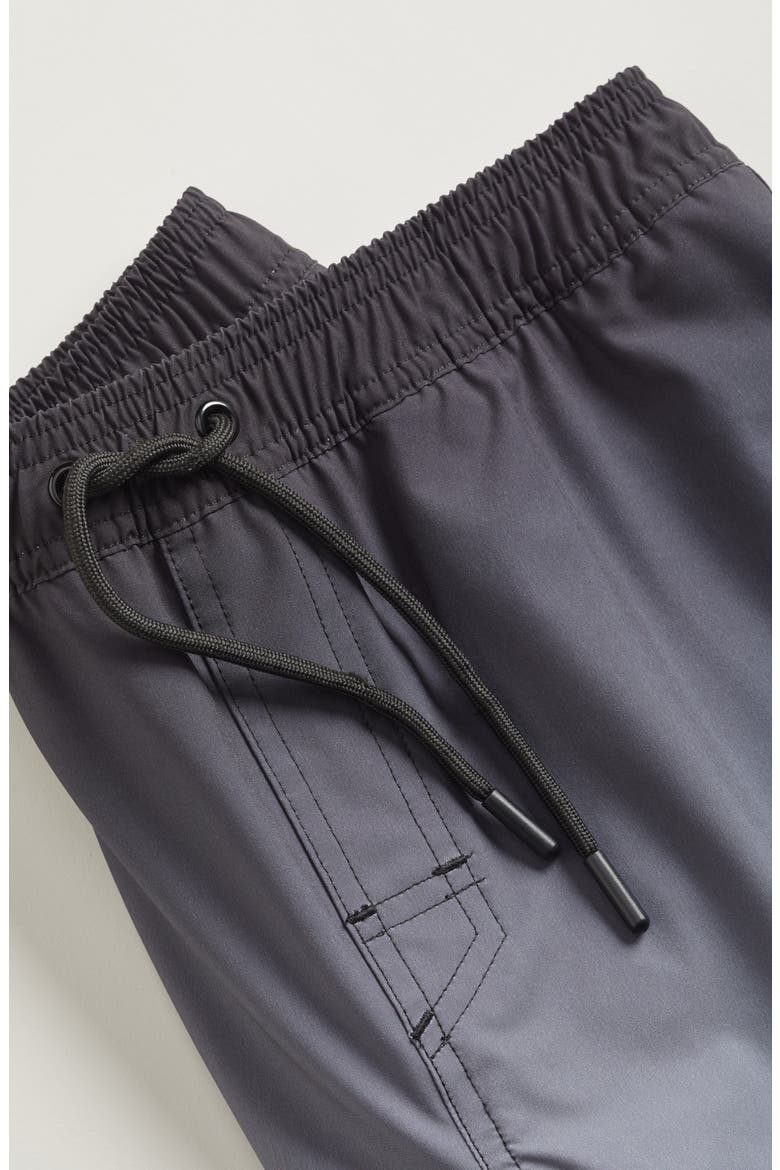 Kids' Volley Swim Trunks, Alternate, color, GREY CHARCOAL OMBRE