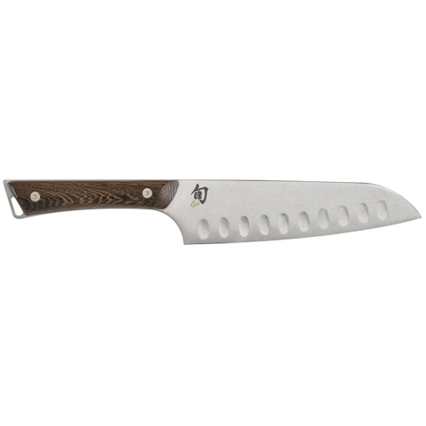 Kanso 7 Inch Hollow-Ground Santoku Knife
