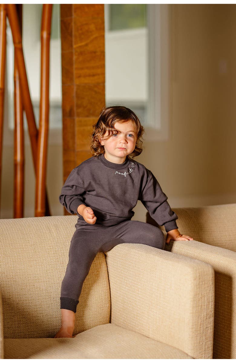 Pouf Boys POUF Embroidered Set, Alternate, color, Grey