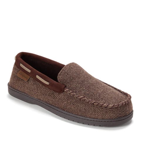 Keaton Microsuede Moccasin Slipper