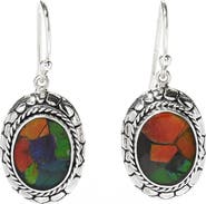SAMUEL B. Ammolite Drop Earrings