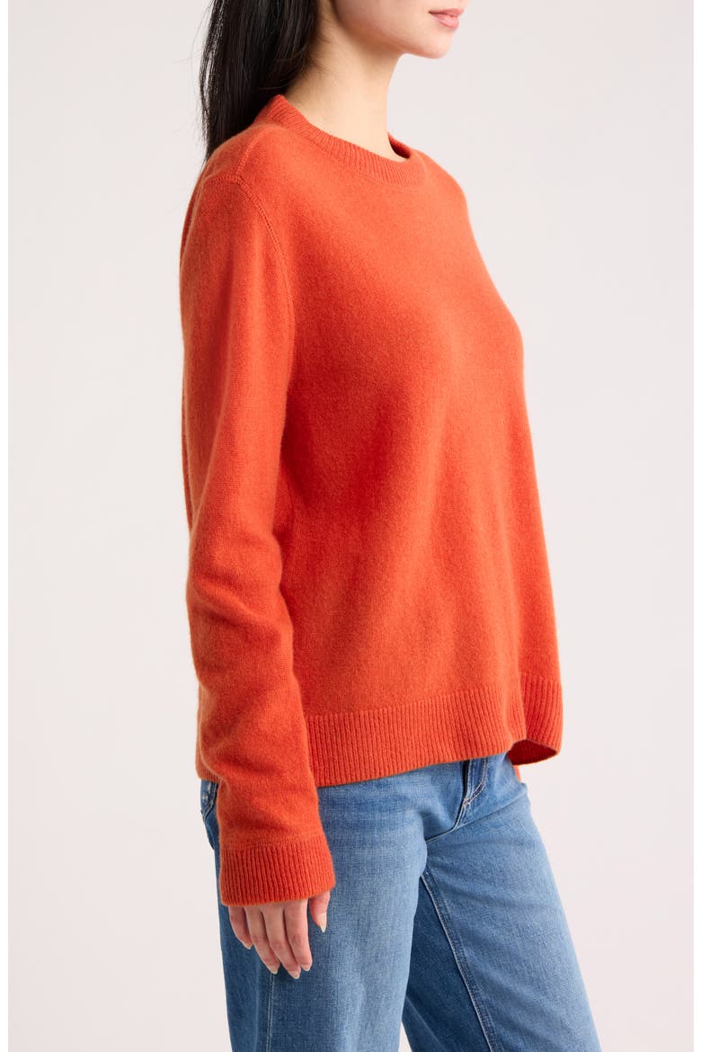 Cashmere Oversize Sweater, Alternate, color, CHILI MANGO