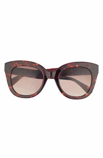 Kate Spade New York belah 50mm gradient round sunglasses