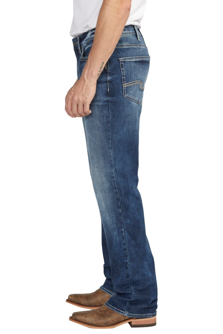 Gordie Relaxed Fit Straight Leg Jeans, Alternate, color, INDIGO