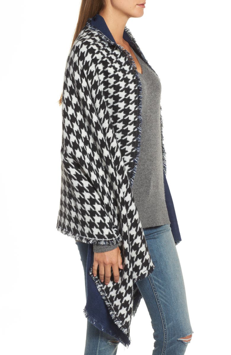 Treasure & Bond Remix Brushed Plaid Wrap, Alternate, color, 