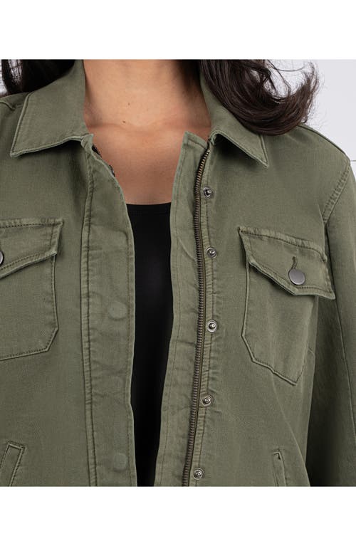 KUT FROM THE KLOTH KUT FROM THE KLOTH AMANDA BOXY TWILL JACKET