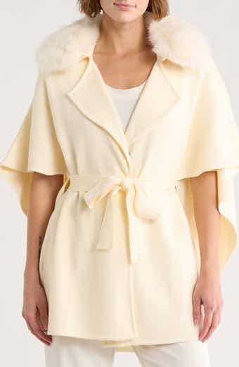 La Fiorentina Faux Fur Cape