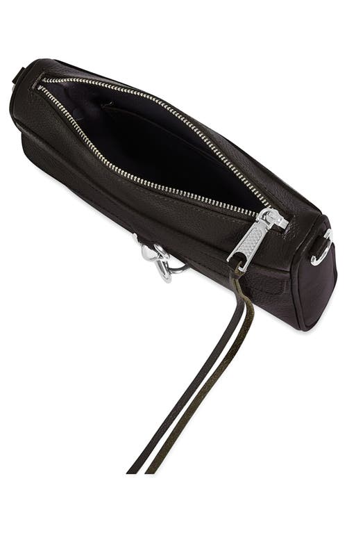 Rebecca Minkoff Mini Mac Convertible Leather Crossbody Bag In Brown