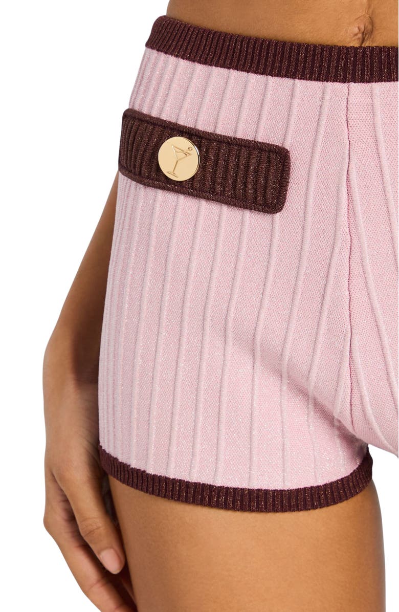 Retrofête Edith Bandage Knit Short, Alternate, color, 