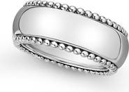 LAGOS Men's Anthem Caviar Lined Band Ring