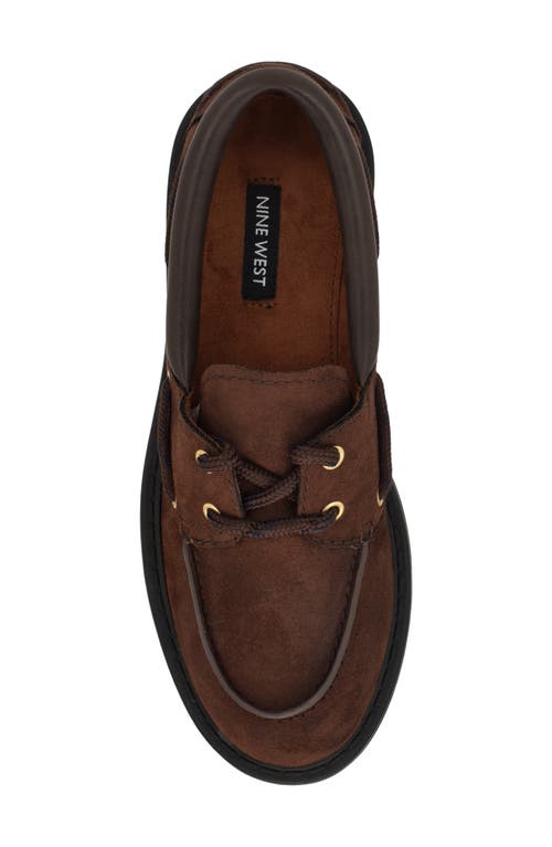 Nine West Kerisa Lug Sole Loafer In Brown