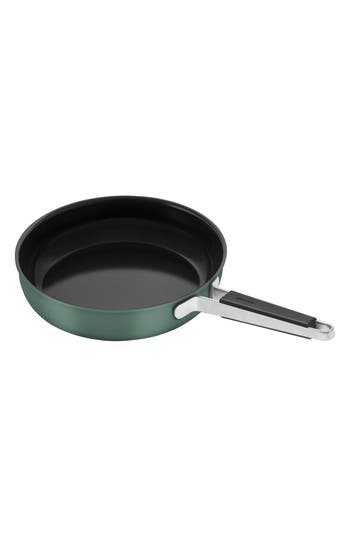 Zwilling Pure 11-inch Stainless Steel Ceramic Nonstick Fry Pan In Green