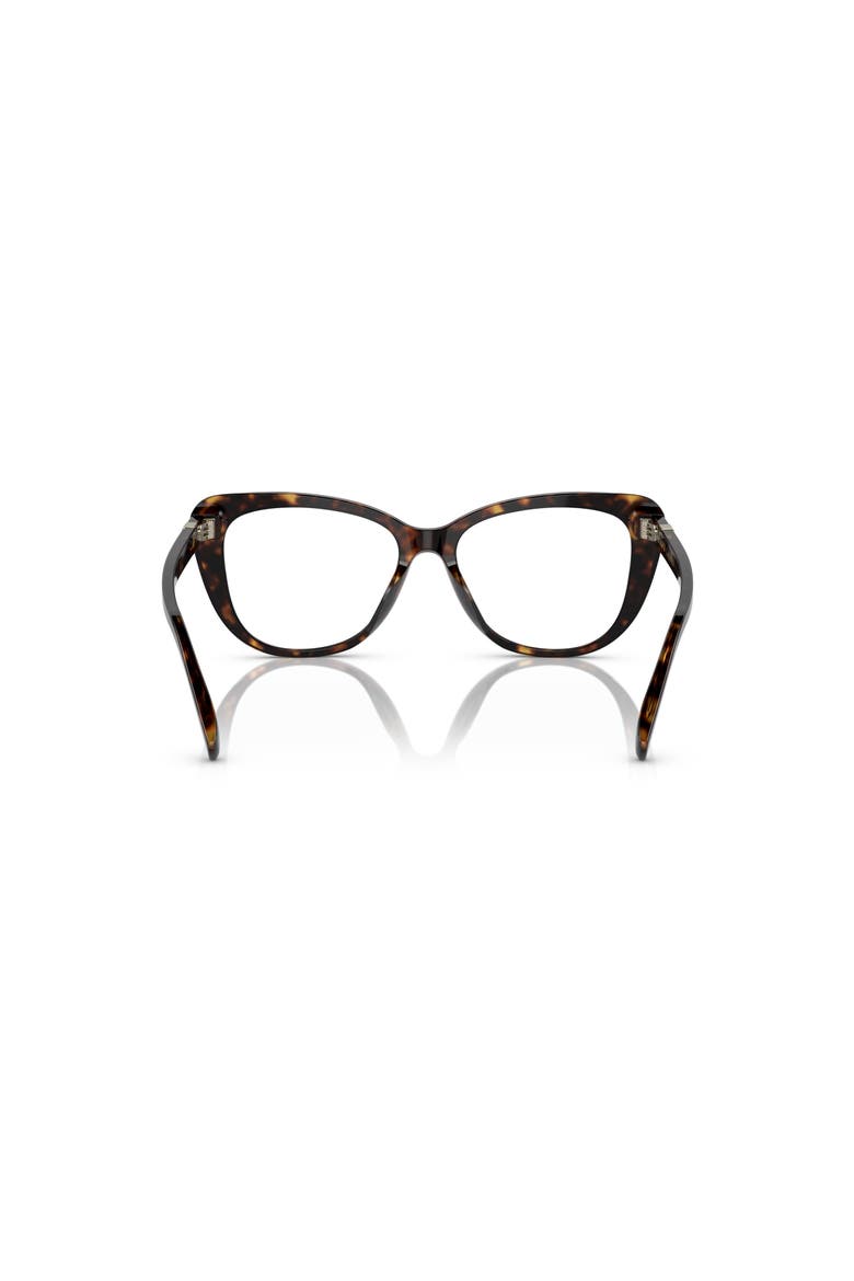 52mm Cat Eye optical glasses, Alternate, color, Tortoise