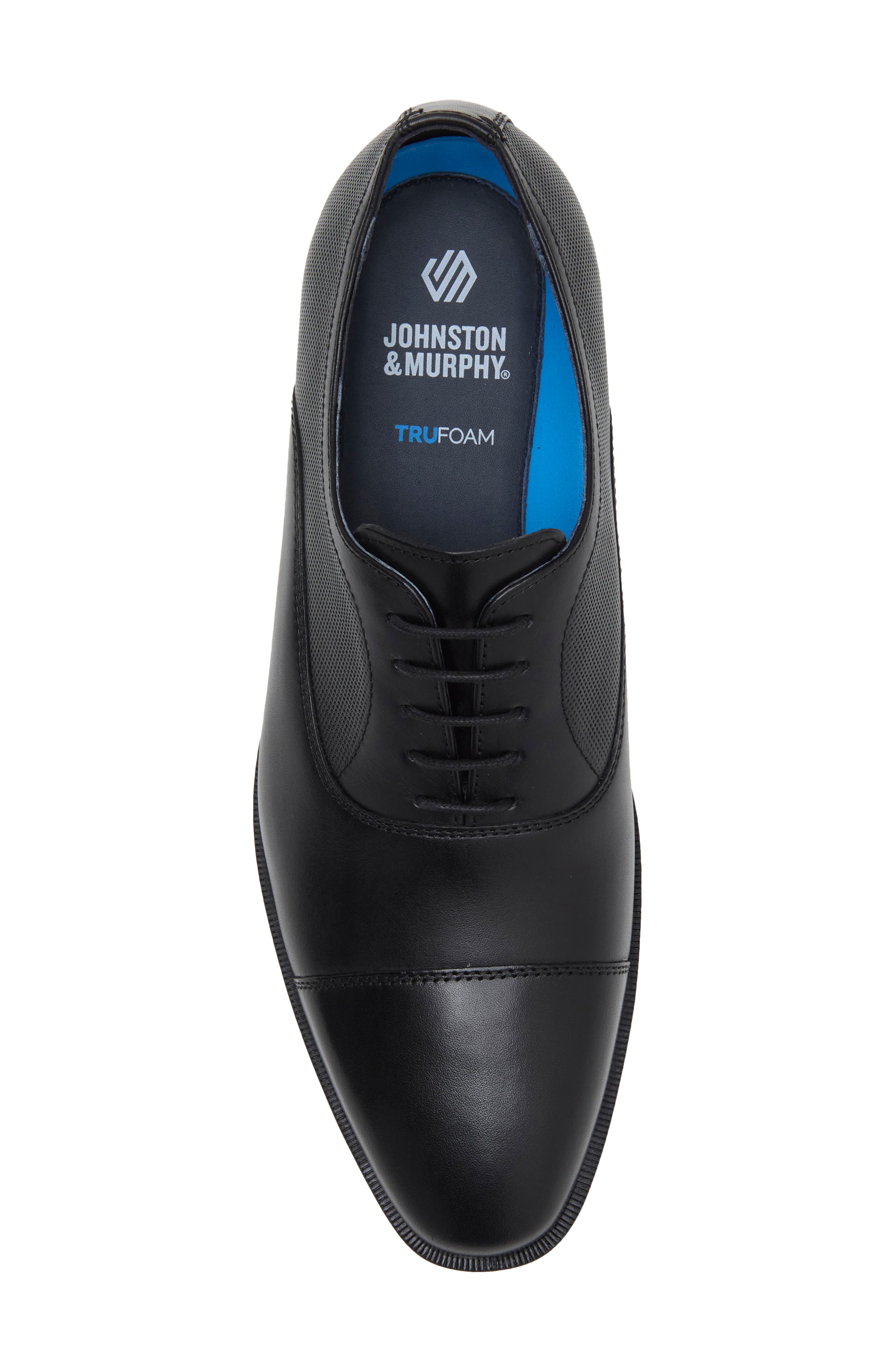 Mills Cap Toe Oxford, Alternate, color, BLACK