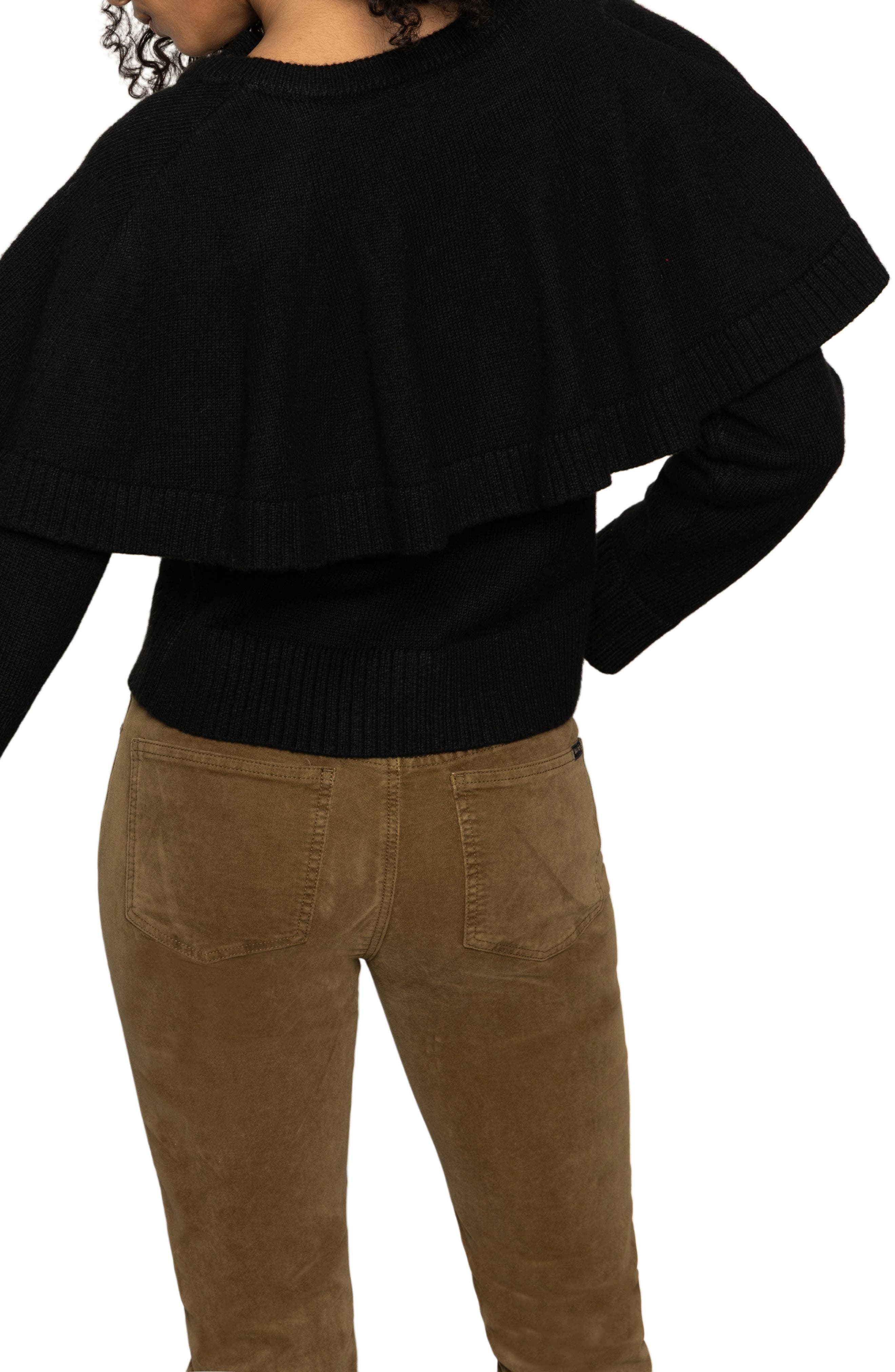 Cape Detail Cardigan - image 2