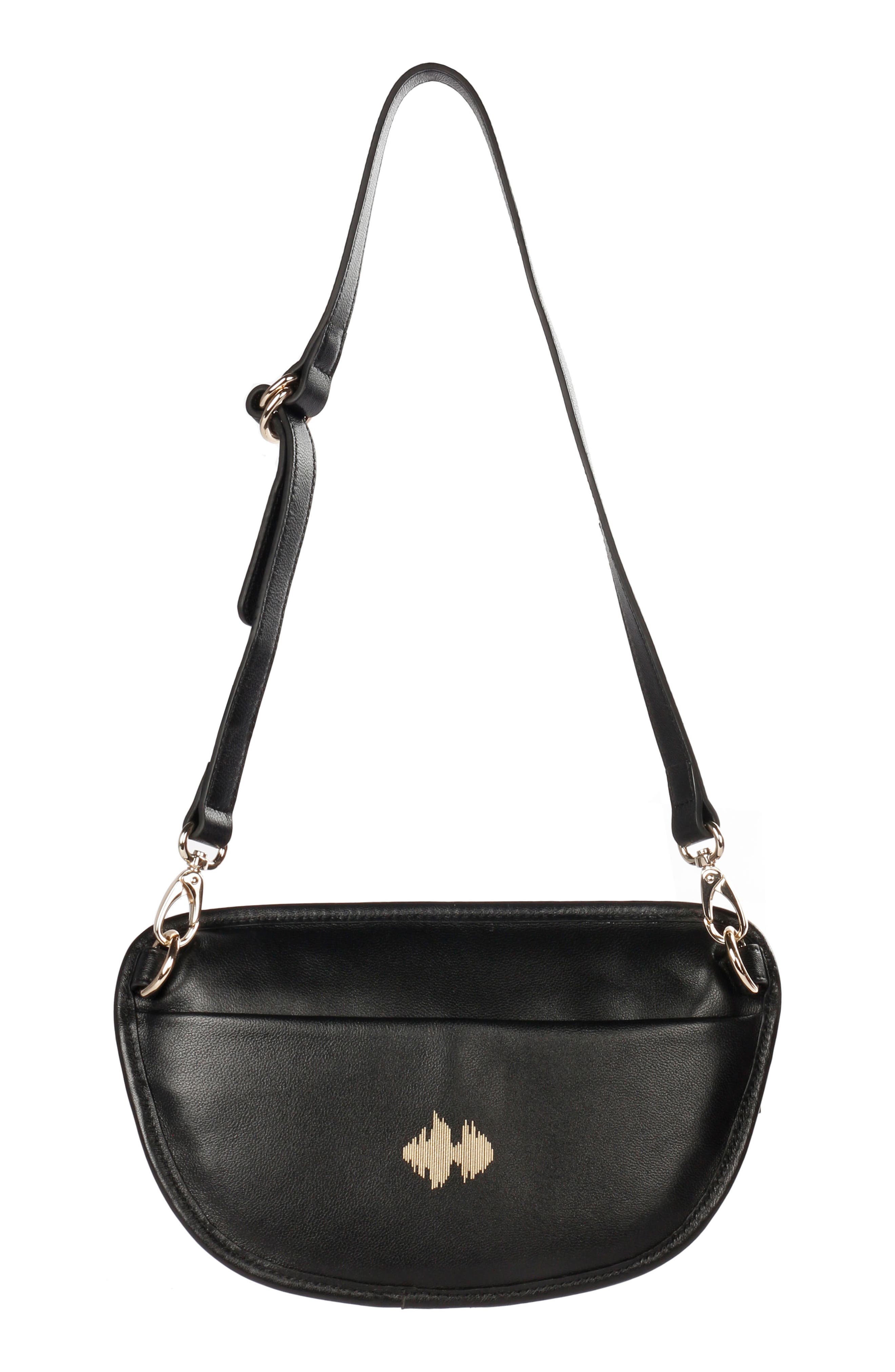 CELINE DION Vibrato Quilted Leather Money Belt, Alternate, color, 