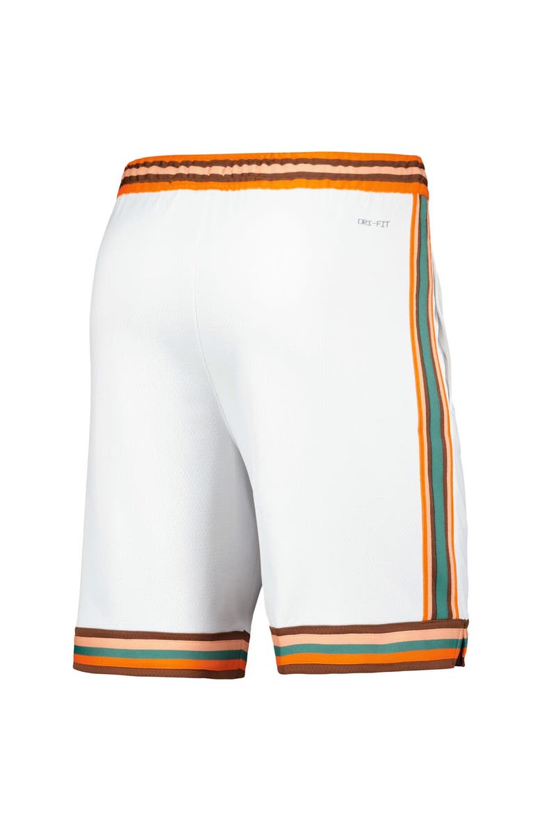 Nike Men's Nike  White San Antonio Spurs 2023/24 City Edition Swingman Shorts, Alternate, color, 