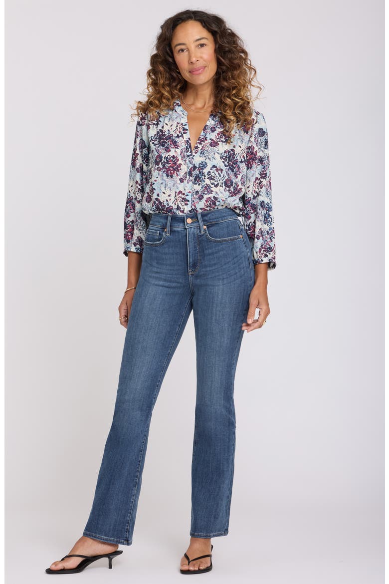 Barbara High Waist Bootcut Jeans, Alternate, color, GALAXY BLUE