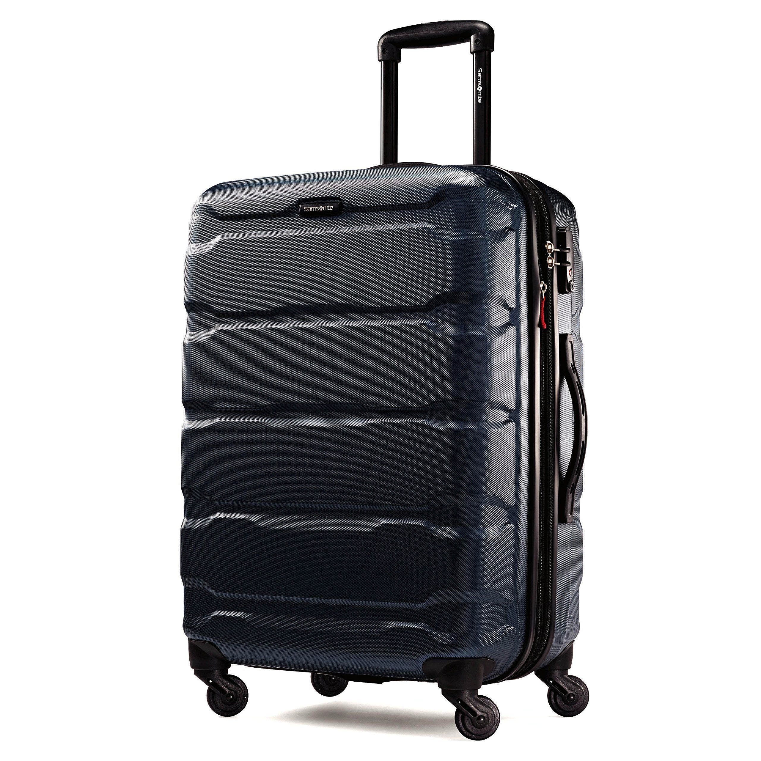 Samsonite Omni PC 2-Piece Set (20/28) Hardside Expandable Luggage with Spinner Wheels, Alternate, color, Blue