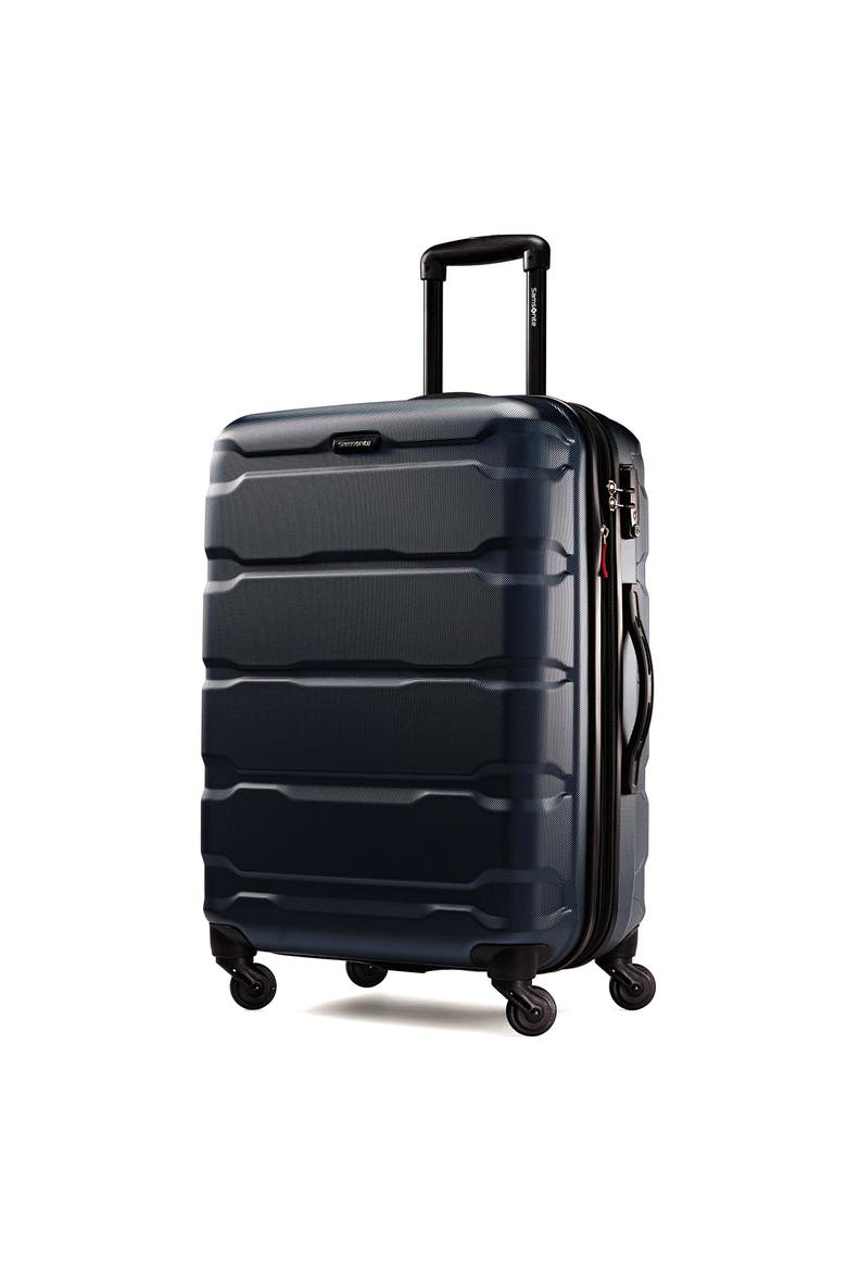 Omni PC Hardside Expandable (20"/28") 2 Piece Spinner Luggage Set, Alternate, color, Blue