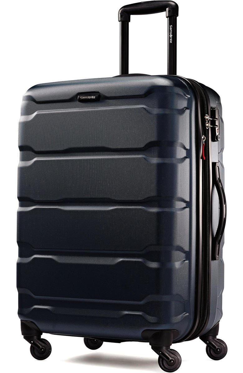 Samsonite Omni PC 2-Piece Set (20/28) Hardside Expandable Luggage with Spinner Wheels, Alternate, color, Blue