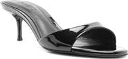 Schutz Sally Leather Peep Toe Sandal