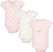 Hudson Baby 3Pk Cotton Bodysuits