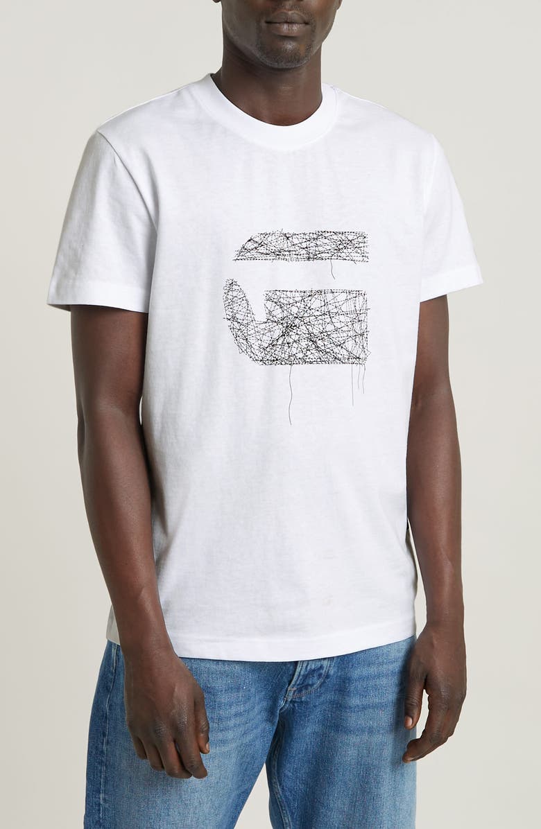 G-STAR Stitch Burger T-Shirt, Main, color, 