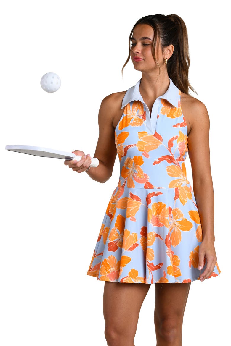 Outline Floral Tennis Dress, Alternate, color, DRIFT