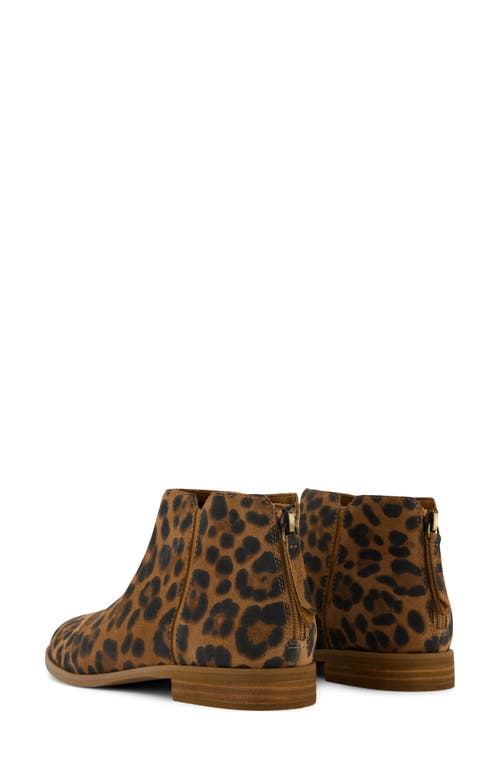 Toms Rylie Cap Toe Bootie In Animal Print