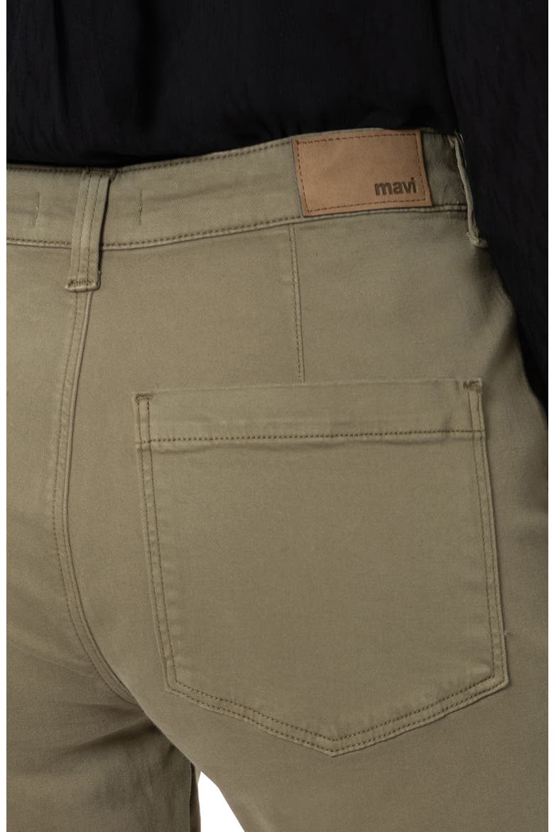 Lauren Twill Straight Leg Ankle Pants, Alternate, color, DUSKY CASUAL TWILL