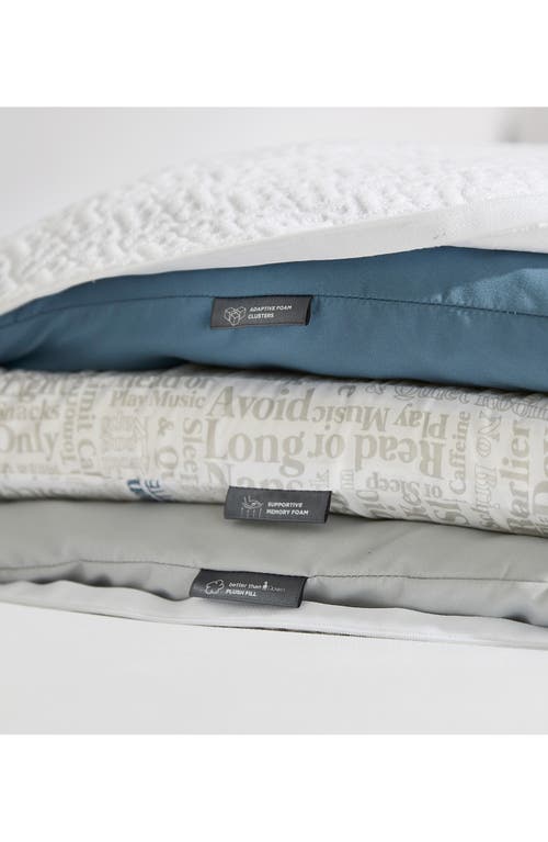 Brookstone Biosense® Layer Adjust Pillow In White