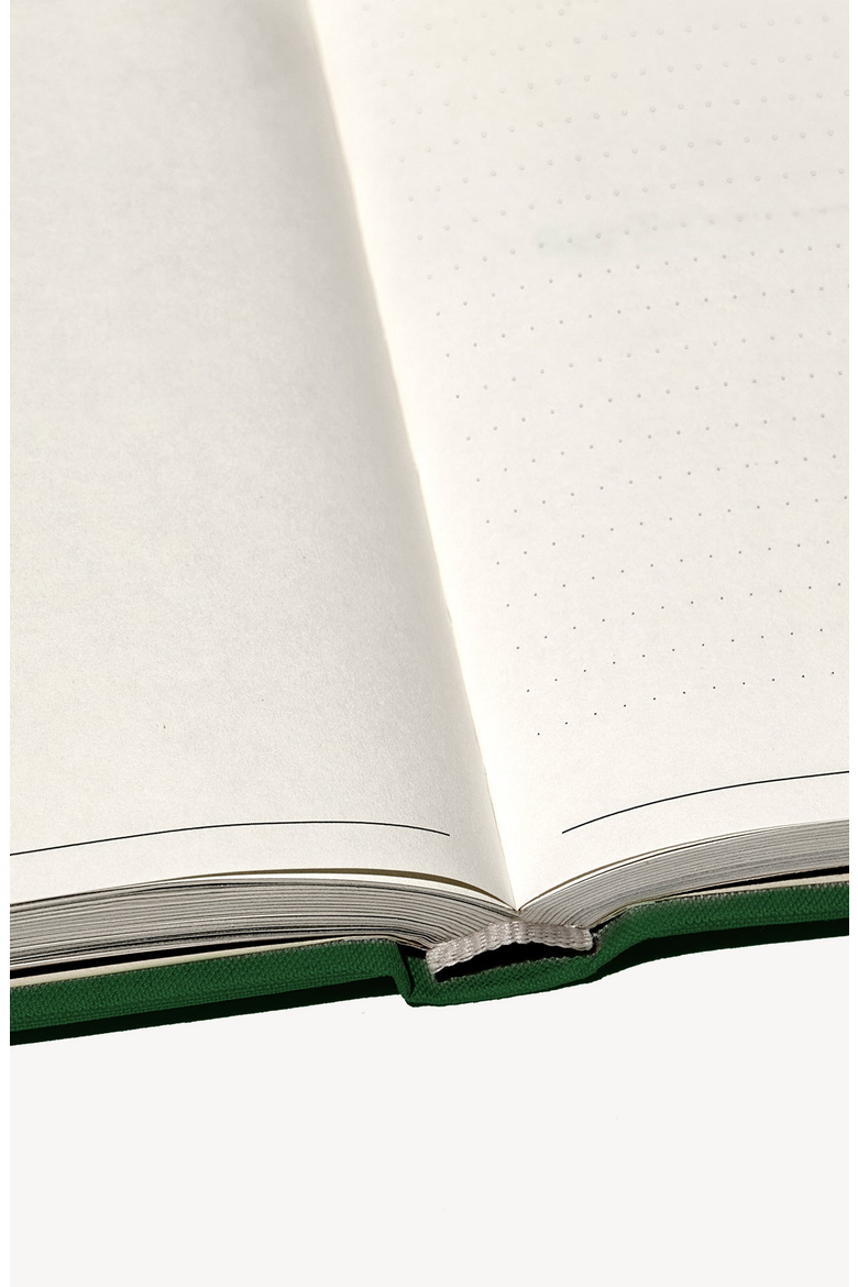 The Field Guide for Depression Notebook, Alternate, color, Dark Green