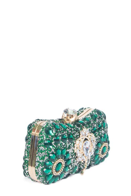 Lauren Lorraine Elegant Clutch In Green