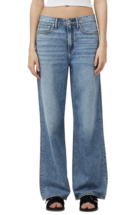 Featherweight Logan Wide Leg Jeans (Audrey)