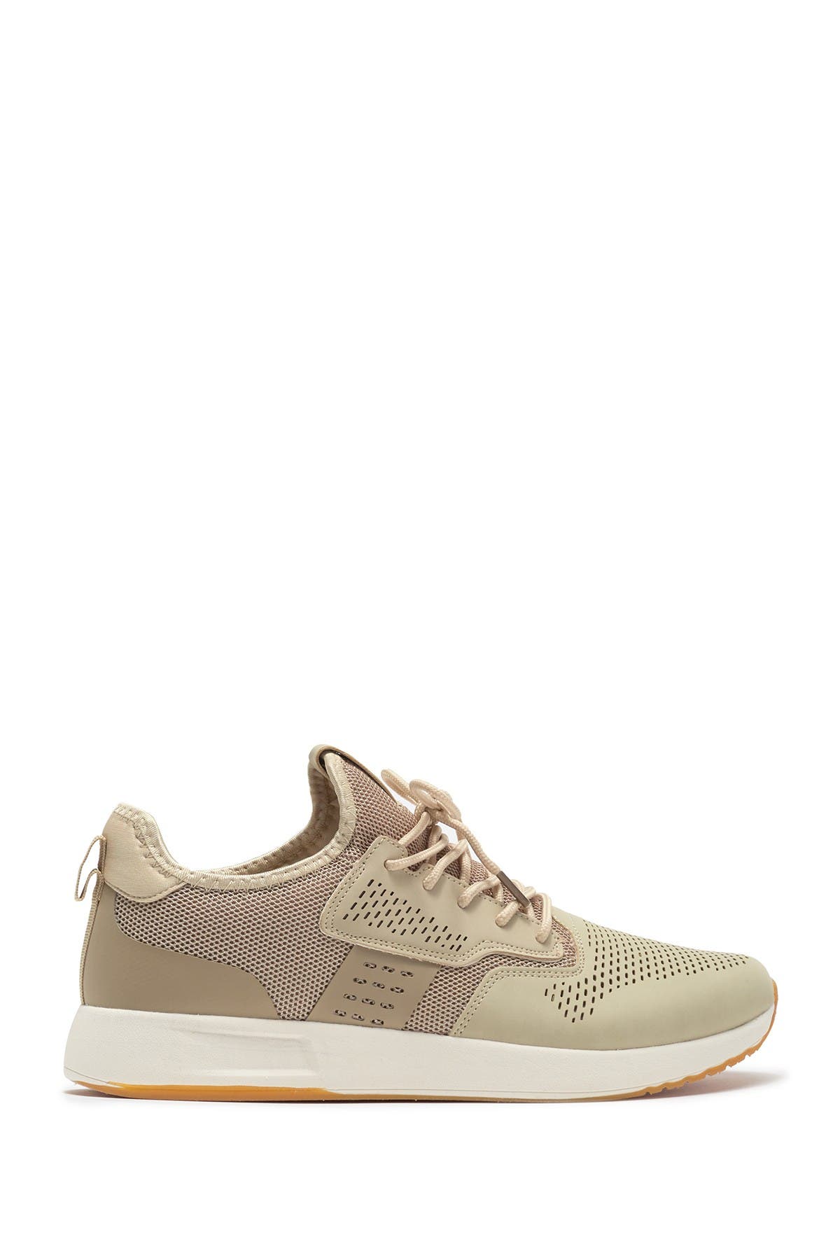 RESERVE FOOTWEAR Perforated Sneaker, Alternate, color, Taupe