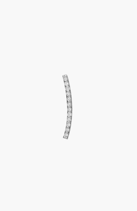 Archival Path Earring
